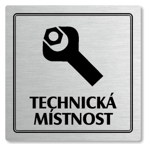 Piktogram Technická místnost